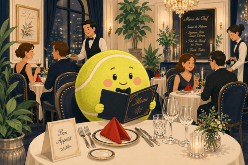 Tennis Ball Dining